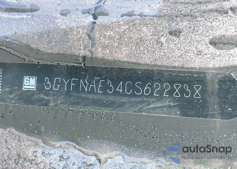 2012 Cadillac Srx Luxury Collection from USA, damaged, VIN 3GYFNAE34CS622838